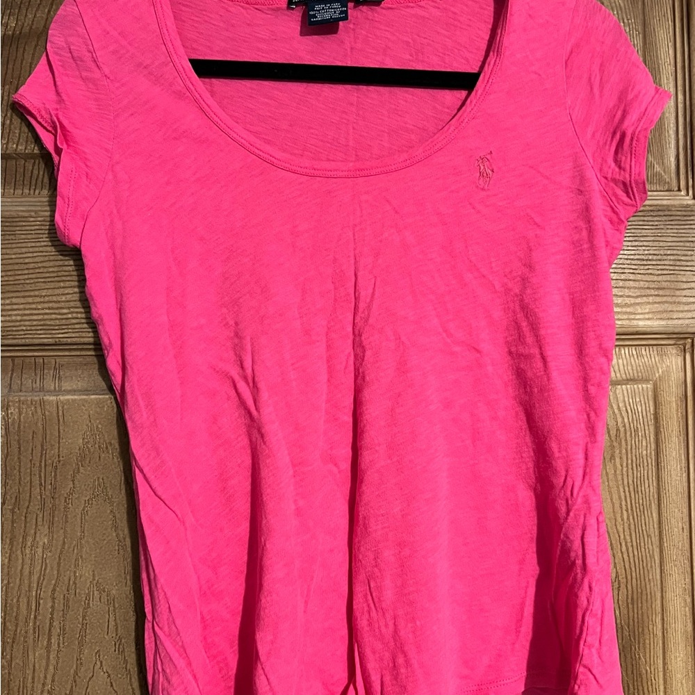 Ralph Lauren Pink Women's Sport Tee